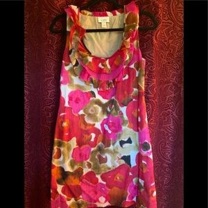 Pretty Ann Taylor Watercolor dress. Small